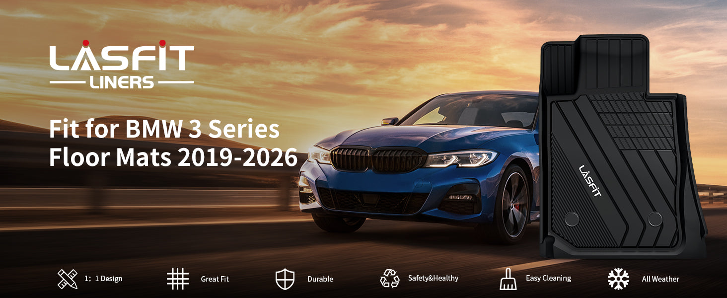 2019-2026 BMW 3 Series Floor Mats
