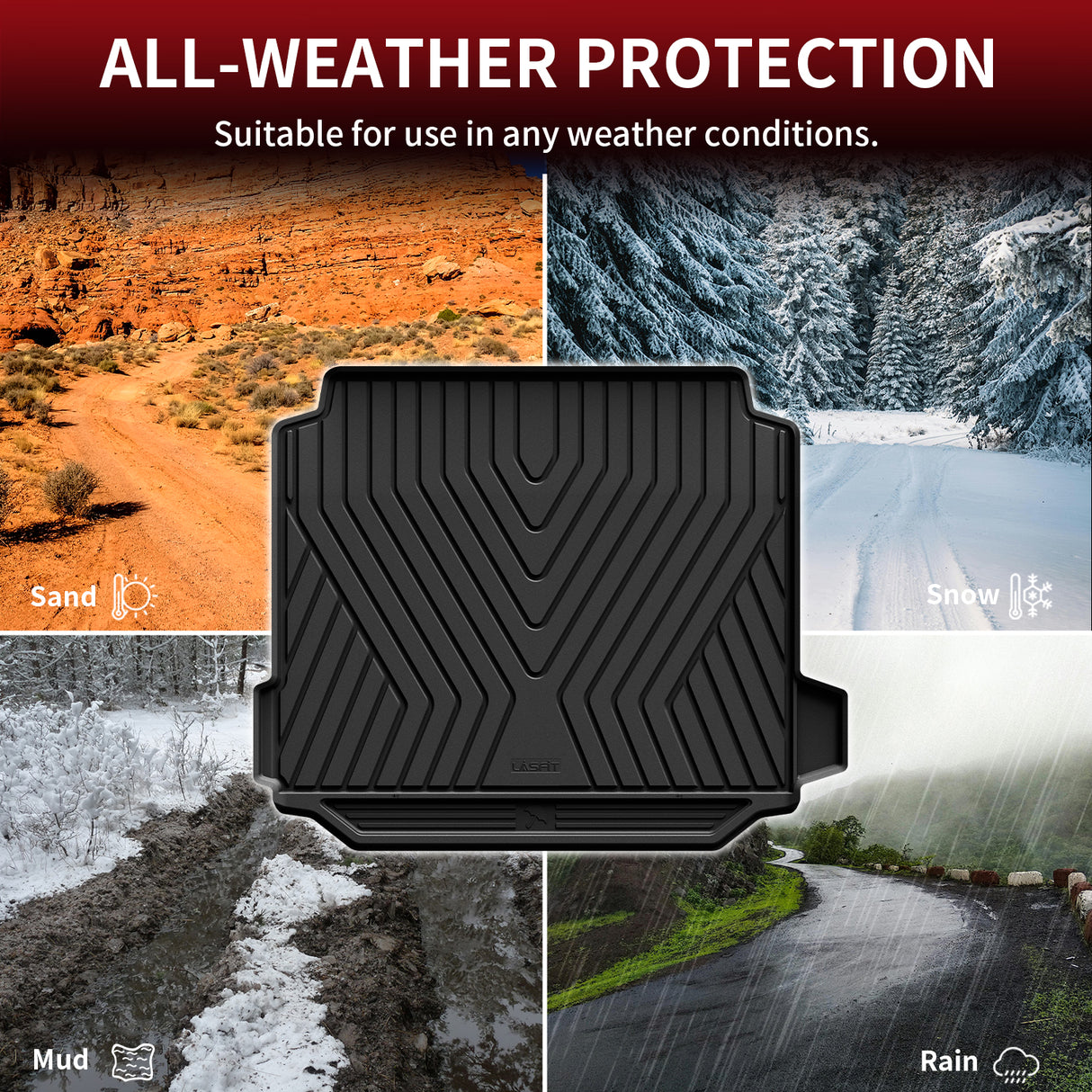  2019-2026 BMW X5 All-weather Cargo Mat 