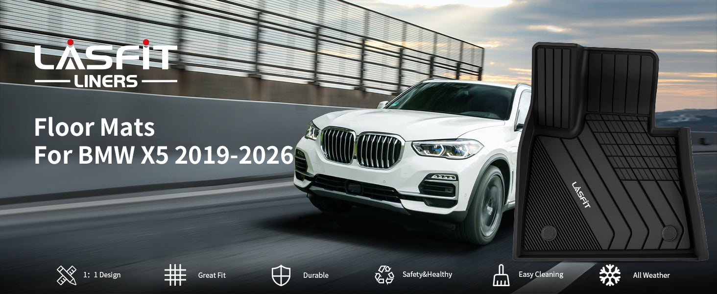 2019-2025 BMW X5 5-Passenger Floor Mats