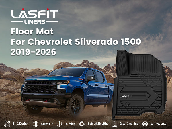 2019-2026 Chevrolet Silverado 1500 floor mats