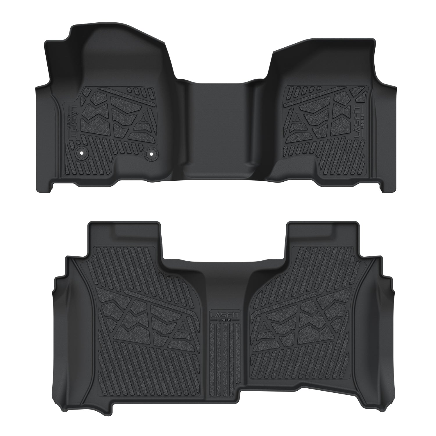 Floor Mat 2020-2020 GMC Sierra 2500HD / 3500HD用WeatherTechロアライダートレット - オリジナルのタイトルを表示 2020-2020 GMC Sierra 2500HD/35 LASFIT Floor Mats Fits for 2019-2020 Chevrolet Silverado 1500