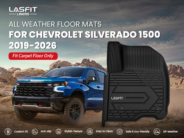 2019-2026 Chevrolet Silverado 1500 floor mats