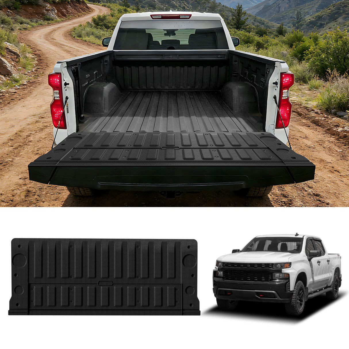 2019-2026 Chevrolet Silverado 1500 Multi-Flex Tailgate Mat