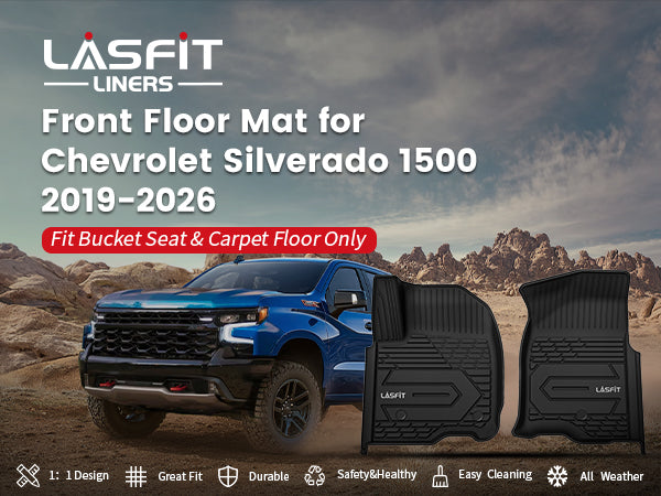 2019-2026 Chevrolet Silverado 1500 floor mats
