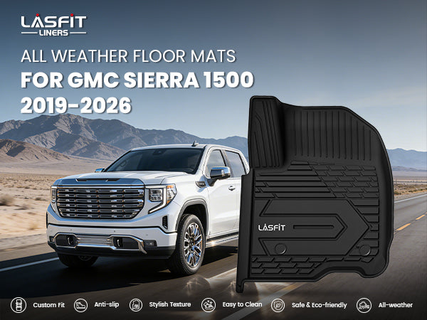 2019-2026 GMC Sierra 1500 floor mats