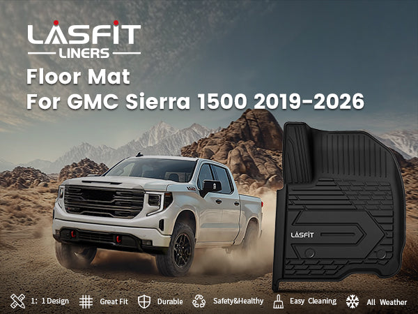 2019-2026 GMC Sierra 1500 floor mats