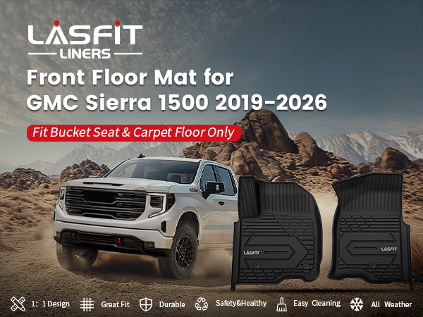 2019-2026 GMC Sierra 1500 floor mats