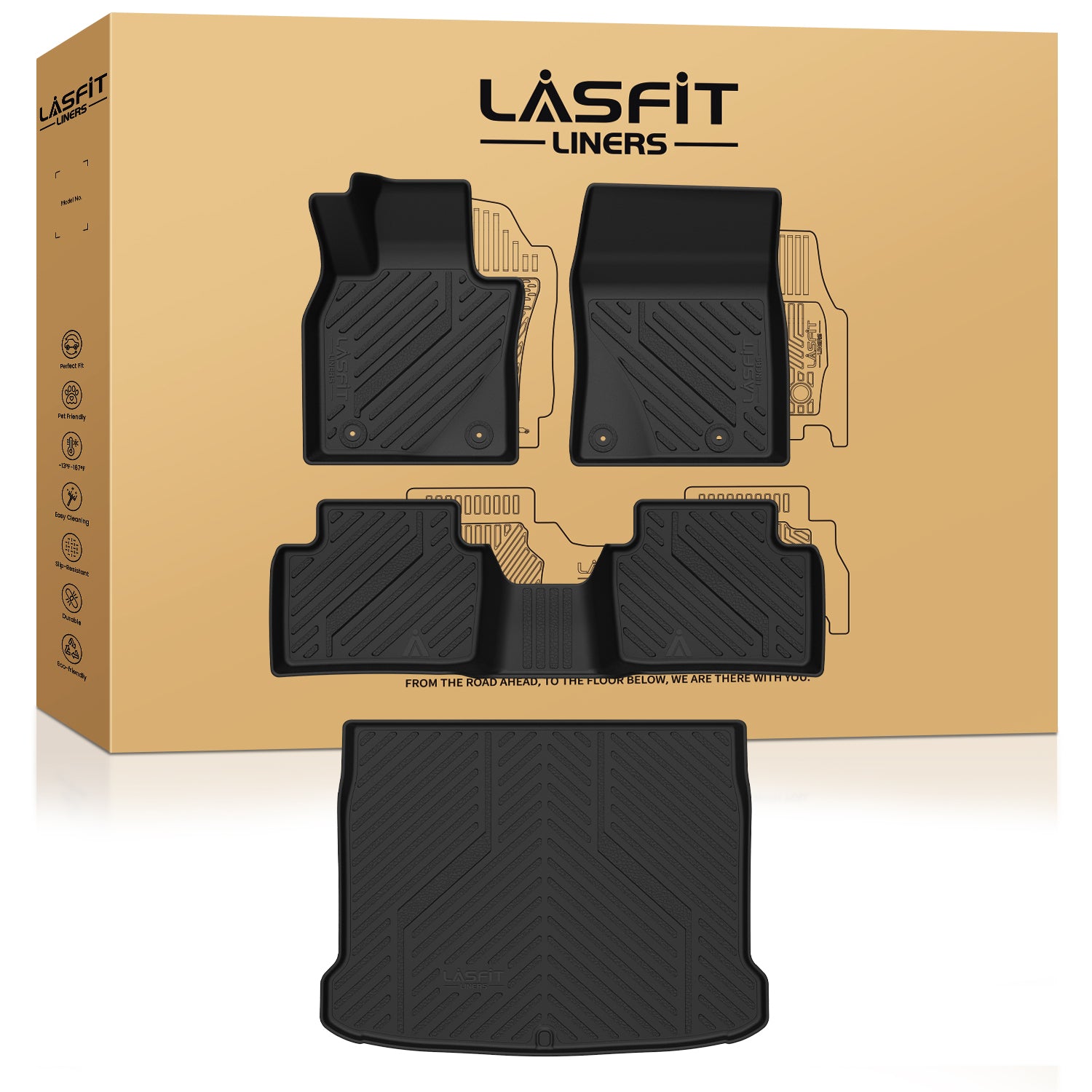 Fit for 2019-2026 Mazda Mazda3 All-weather Floor Mats