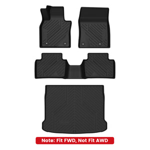  2019-2026 Mazda Mazda3 All-weather Floor Mats & Cargo Mat FWD