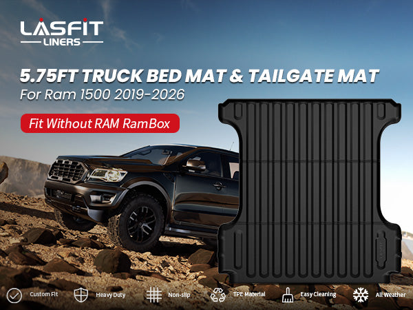 2019-2025 Ram 1500 Bed Mat & Tailgate Mat