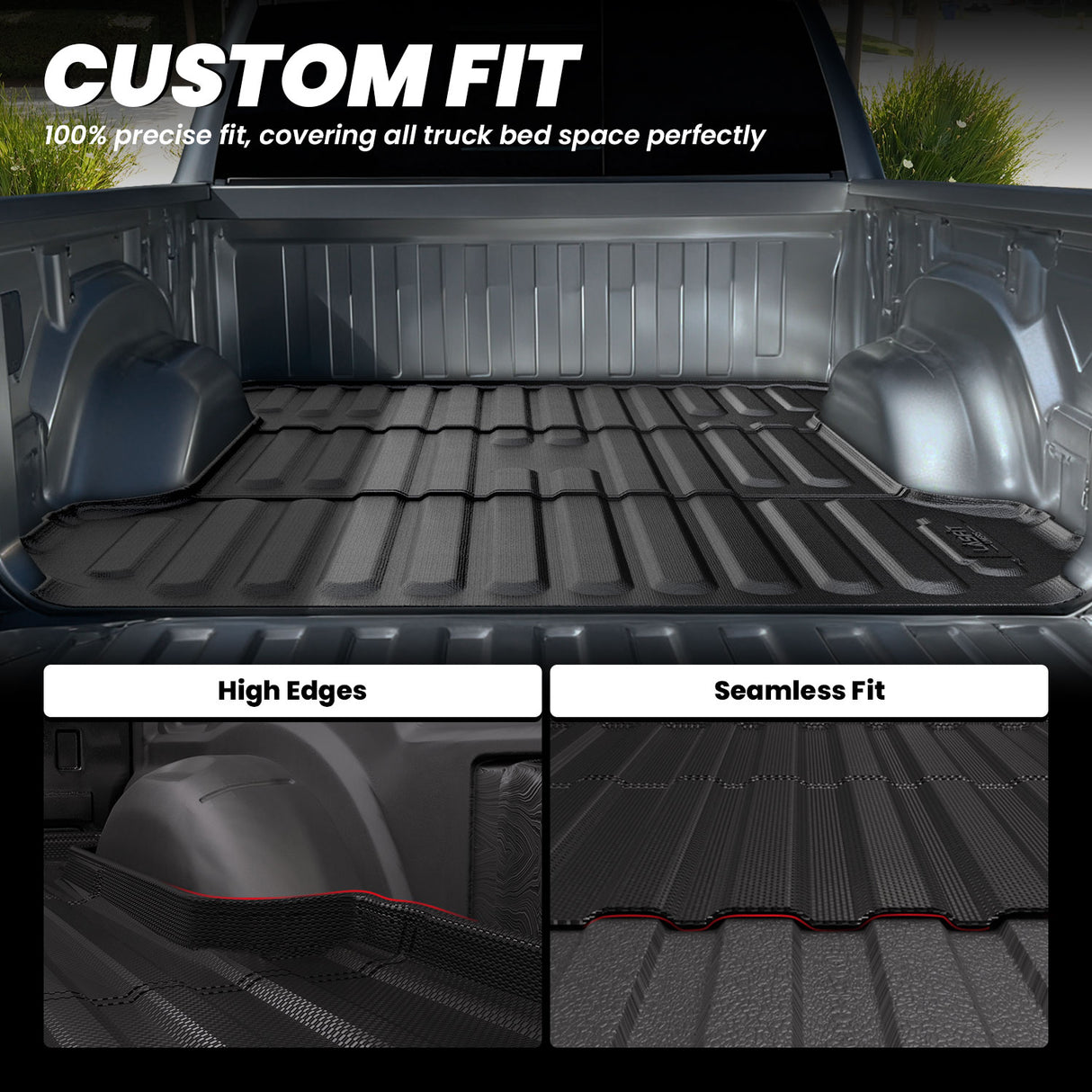 2019-2026 Ram 1500 Truck Bed Mat 6'4'' Custom Fit