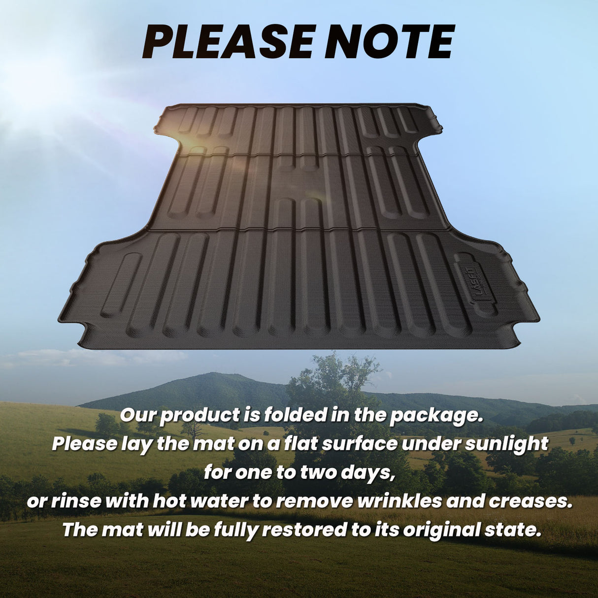 2019-2026 Ram 1500 Truck Bed Mat 6'4'' Note