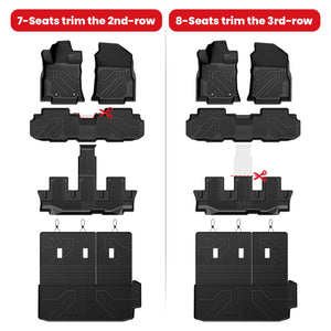 Fit for 2019-2026 Subaru Ascent Floor Mats or Seatback & Cargo Mats