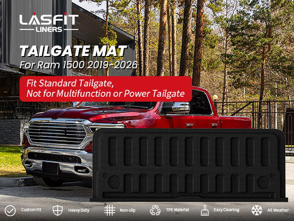 2019-2025 Ram 1500 tailgate mats