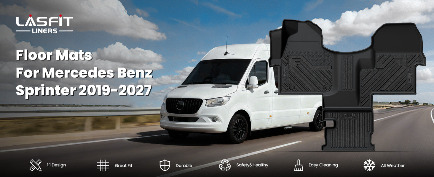 2019-2027 Mercedes Benz Sprinter floor mats