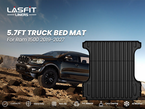 Ram 1500 Truck bed mat and tailgate mat