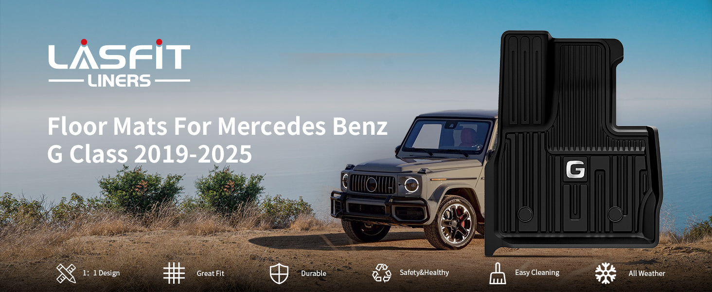 2019-2026 Mercedes-Benz G-Class Floor Mats