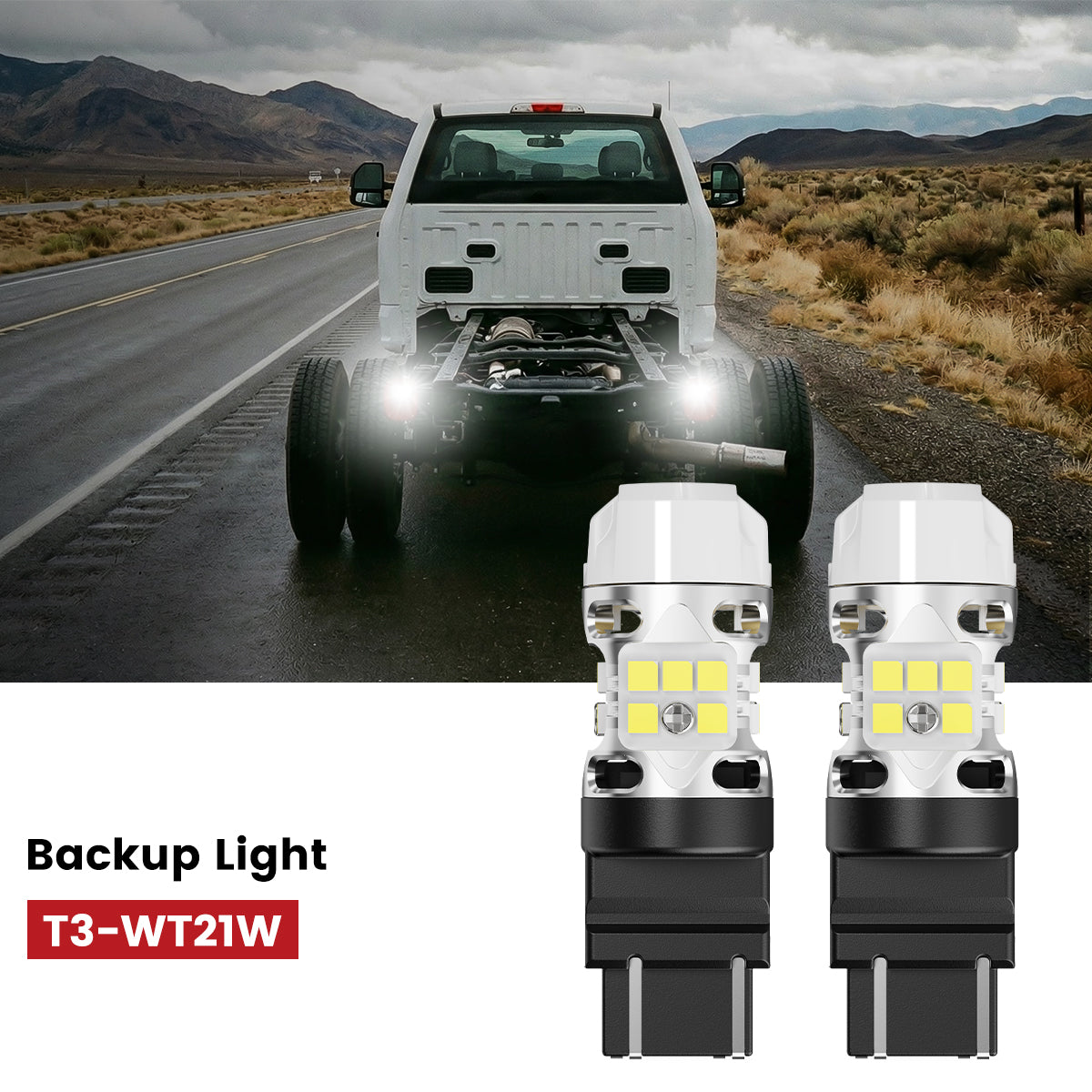 Fit for 2020-2022 Ford Chassis Cab F-350/450/550 The Brightest LED Bulbs Upgrade
