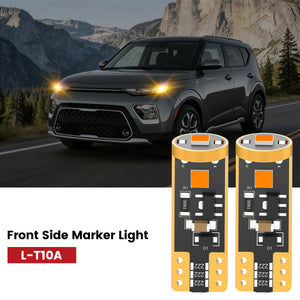 Lasfit 168 led front side marker lights fit for 2020-2022 Kia Soul  