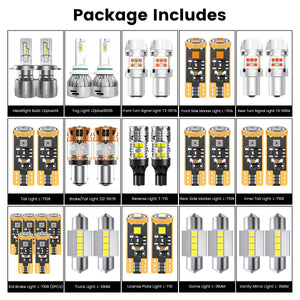 Lasfit combo package led bulbs for 2020-2022 Kia Soul EX