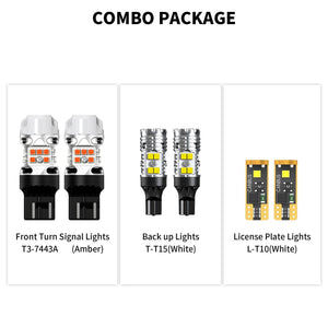 Lasfit LEDs combo package for 2020-2023 Chevy Silverado 2500HD 3500HD ZR2 LTZ Highcountry