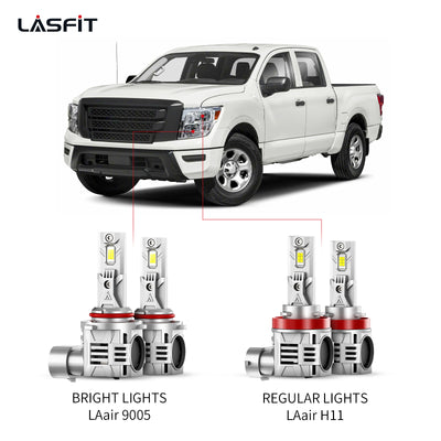 2020-2023 Nissan-Titan compatible LED bulbs