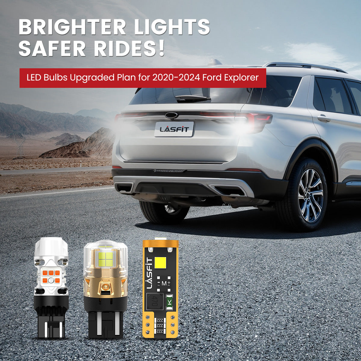 Lasfit LED Bulbs for 2020-2024 Ford Explorer