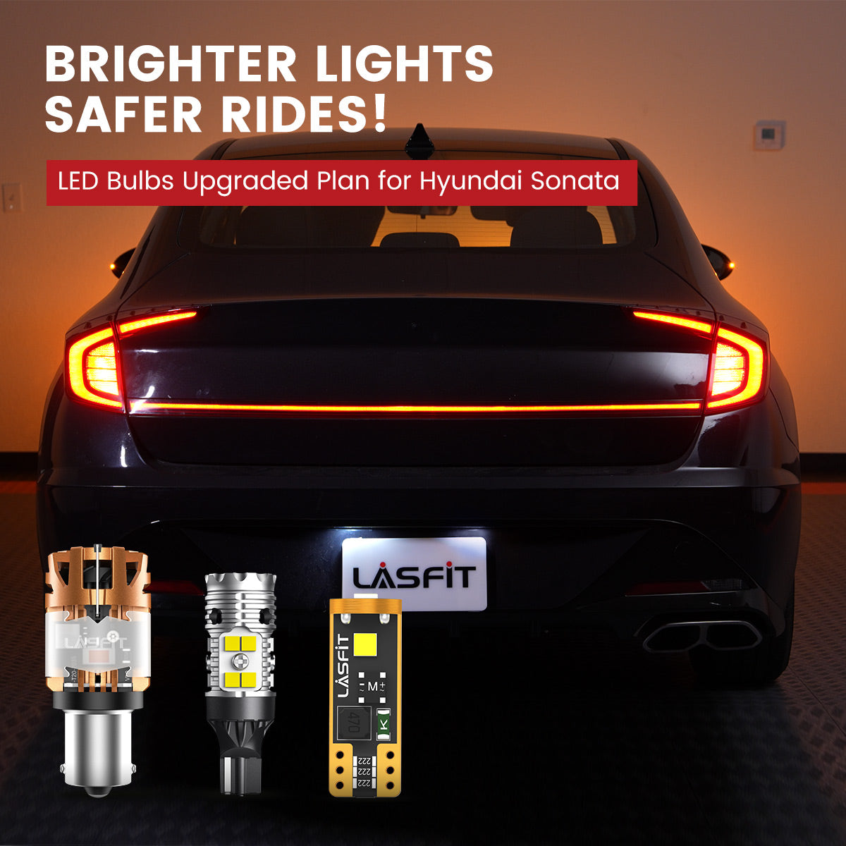 Lasfit LED Bulbs for  2020-2025 Hyundai Sonata