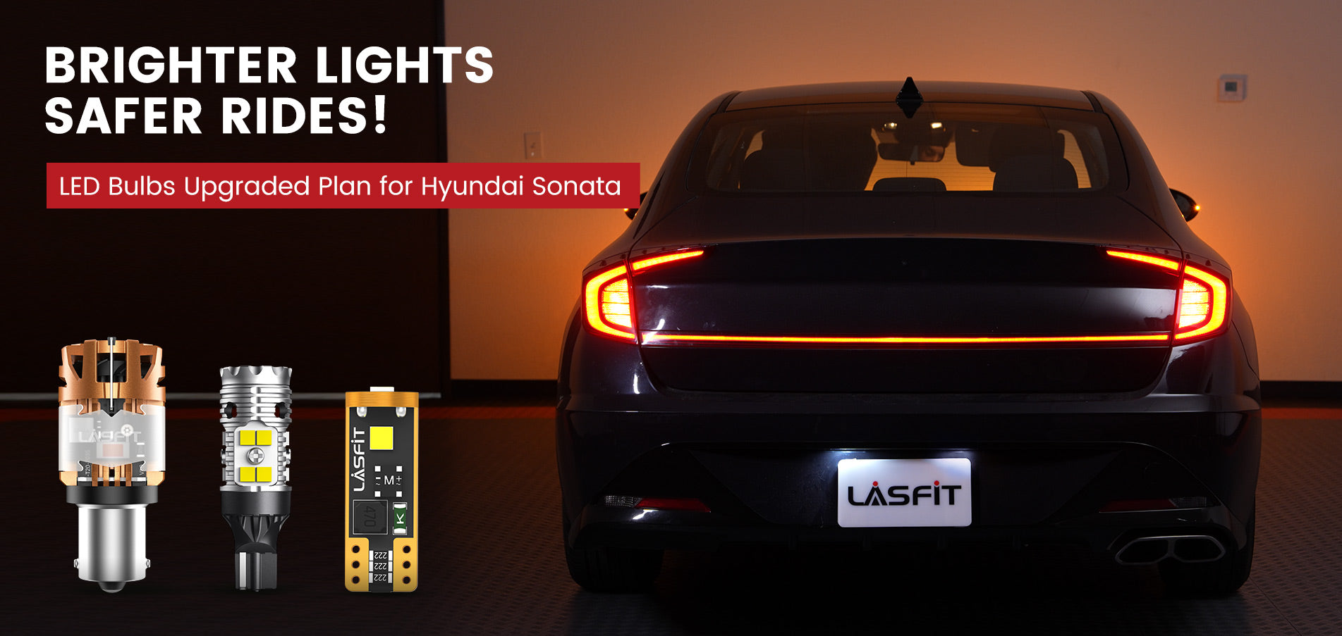 Lasfit LED Bulbs for  2020-2025 Hyundai Sonata