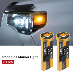 Lasfit 168 led front side marker lights fit for 2020-2025 Nissan Sentra