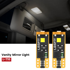 Lasfit 168 led vanity mirror lights fit for 2020-2025 Nissan Sentra