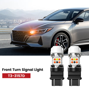 Lasfit 3157 led front turn signal lights fit for 2020-2025 Nissan Sentra