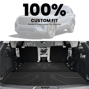 Fit for 2020-2025 Ford Explorer Floor Mats & Seatback & Cargo Mats