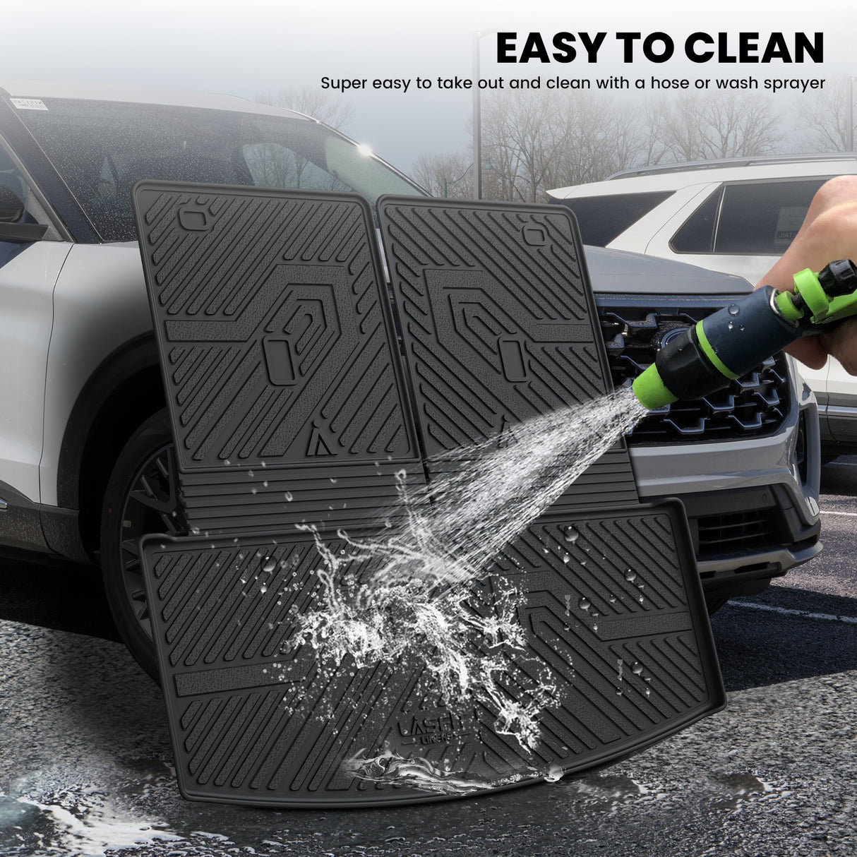 Fit for 2020-2025 Ford Explorer Floor Mats & Seatback & Cargo Mats