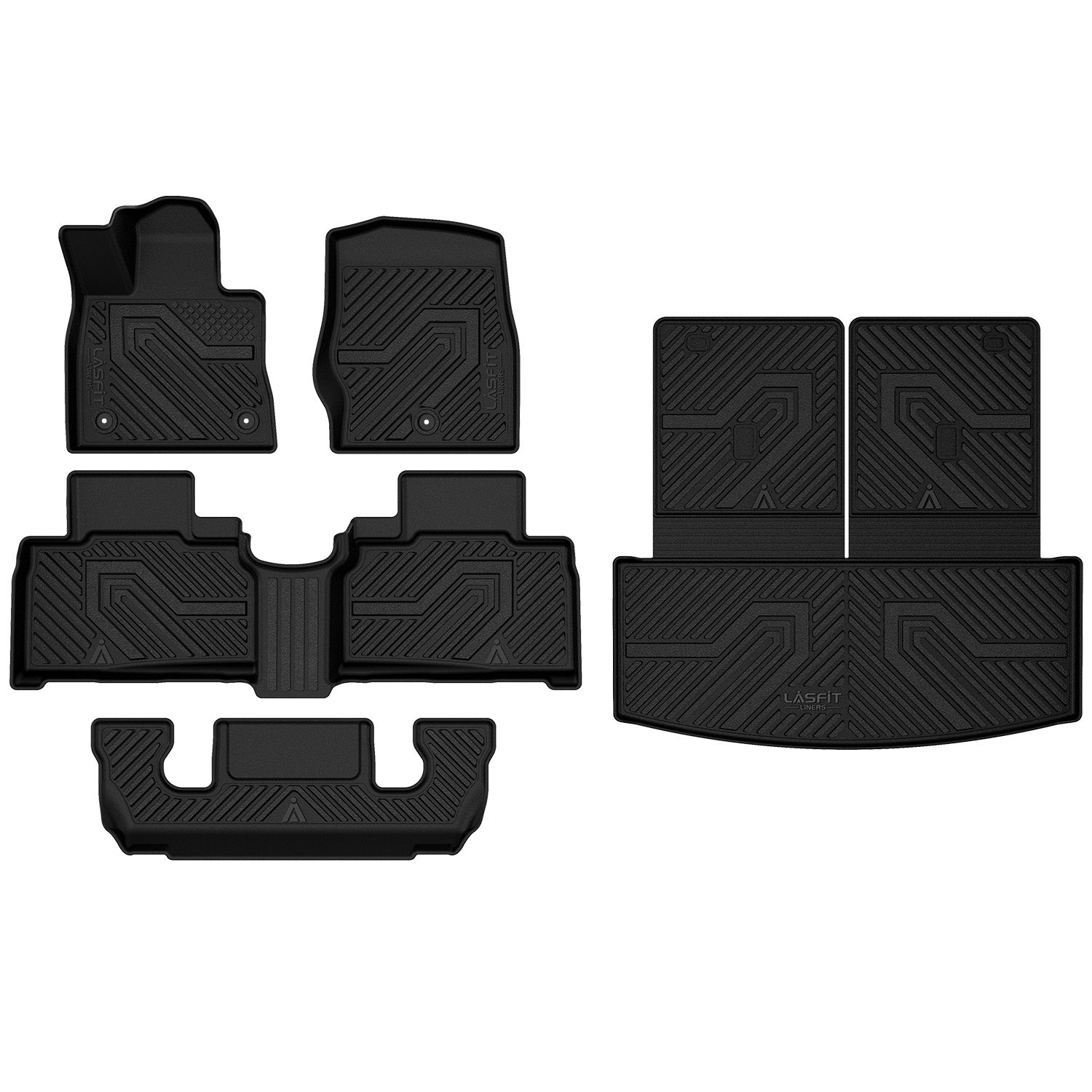 2020-2026 Ford Explorer Floor Mats - Custom Fit, All-Weather, Eco