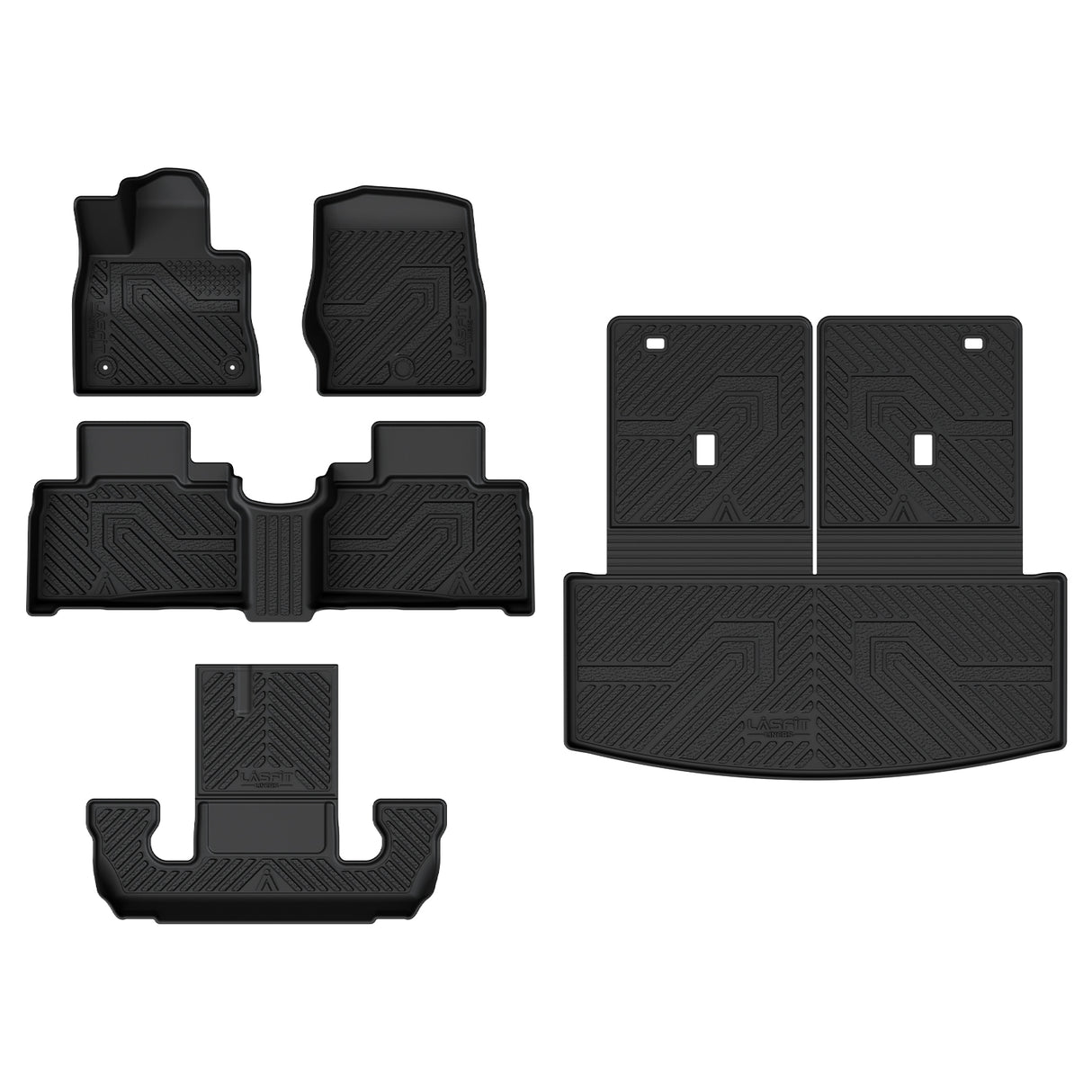 Fit for 2020-2025 Ford Explorer Floor Mats / Seatback & Cargo Mats