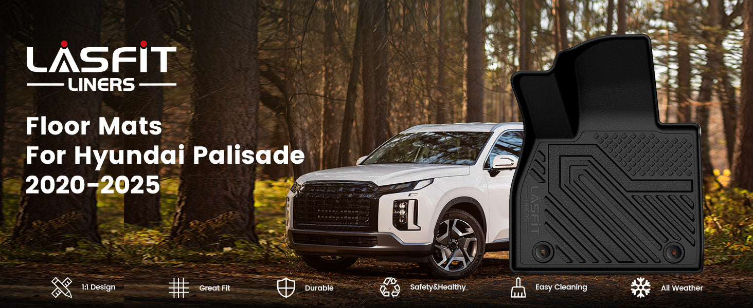 2020-2025 Hyundai Palisade Custom Floor Mats