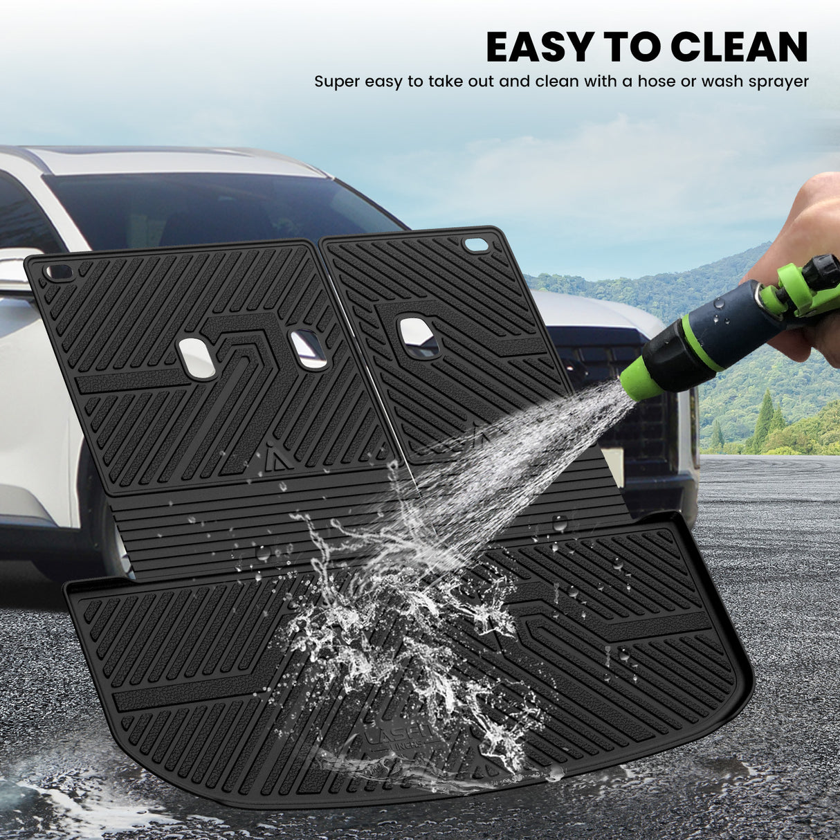 2020-2025 Hyundai Palisade Seatback and Cargo Mat