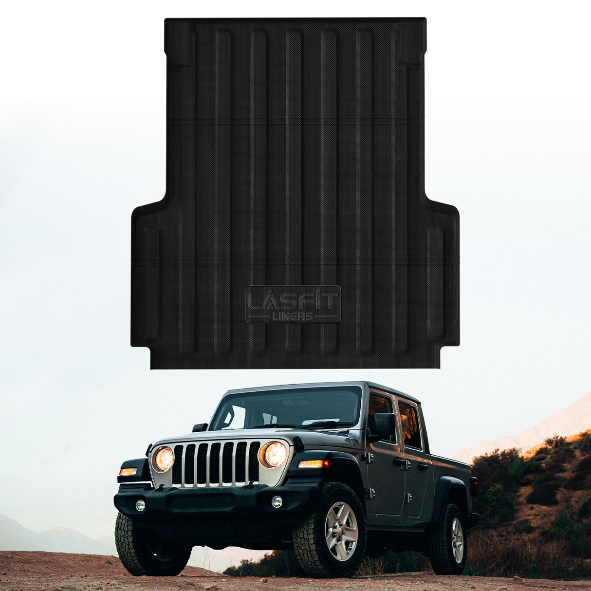  2020-2025 Jeep Gladiator Truck Bed Mat 5FT(60.3") Application