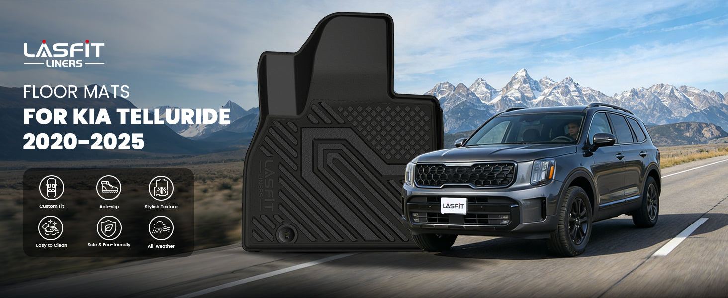 2020-2025 Kia Telluride floor mats