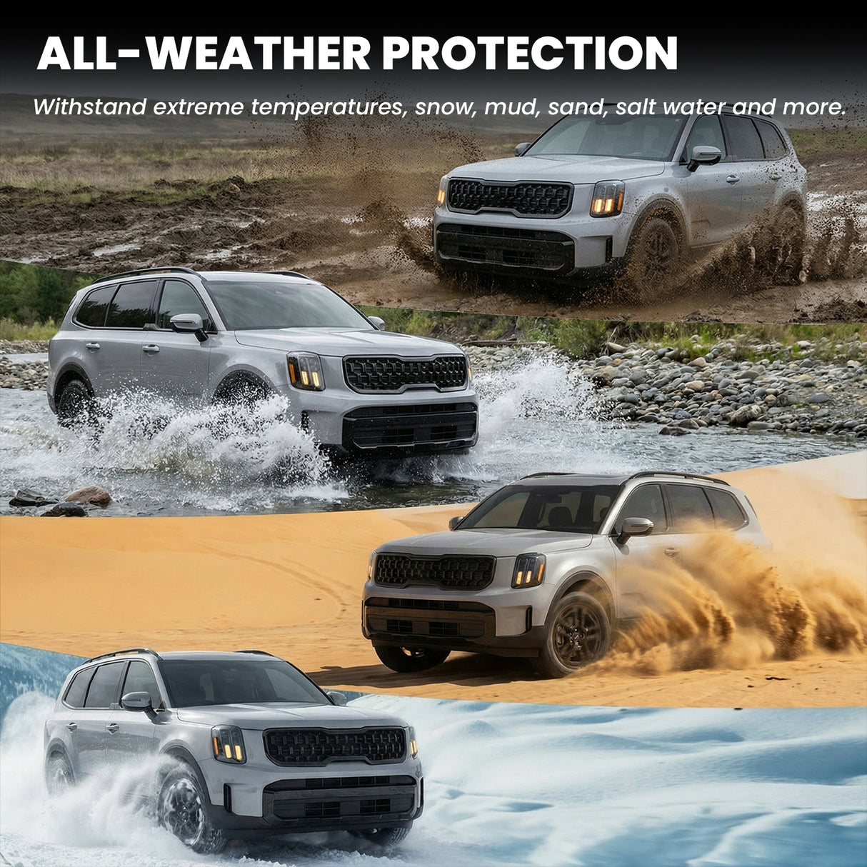 2020-2025 Kia Telluride Floor Mats