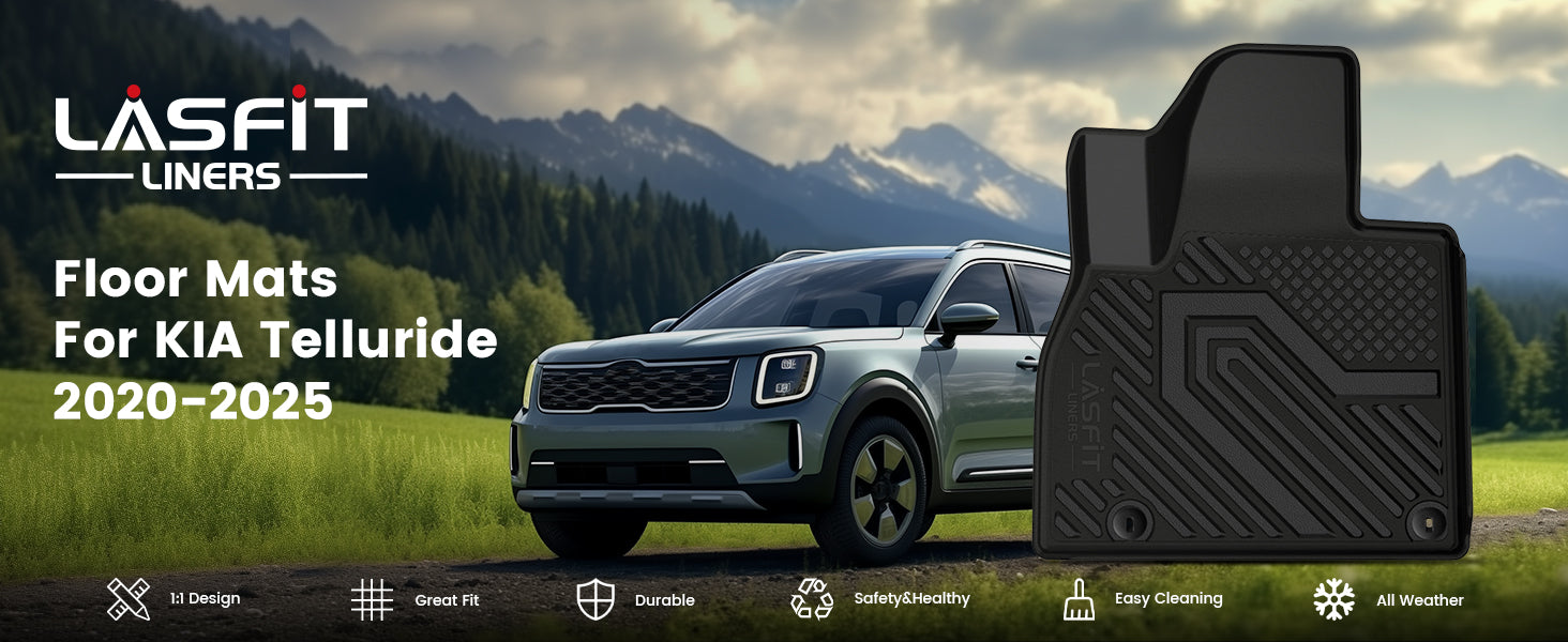 2020-2025 Kia Telluride Floor Mats & Cargo Mat