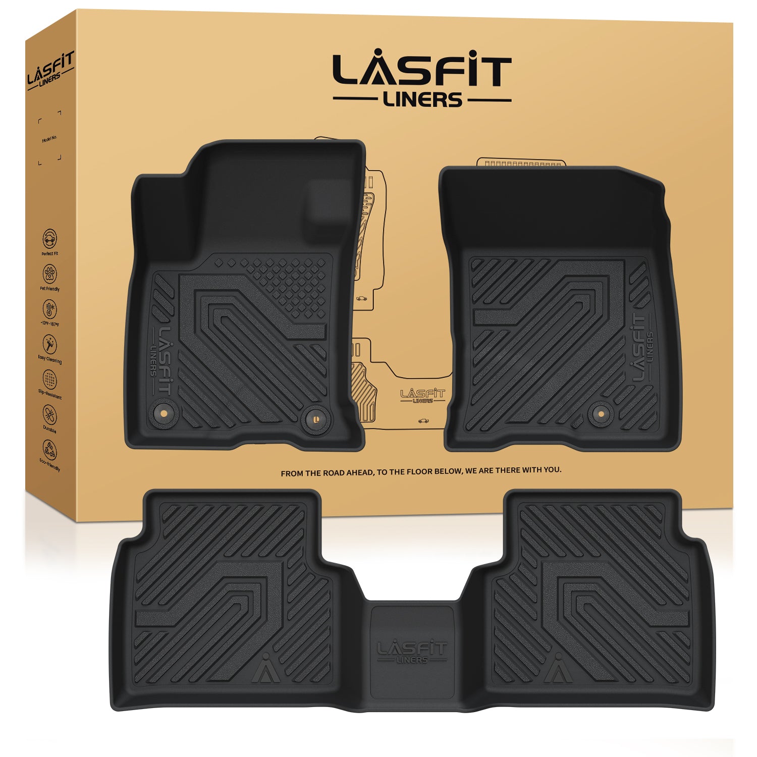 Lincoln Corsair Floor Mats / Cargo Mat- Custom Fit, All