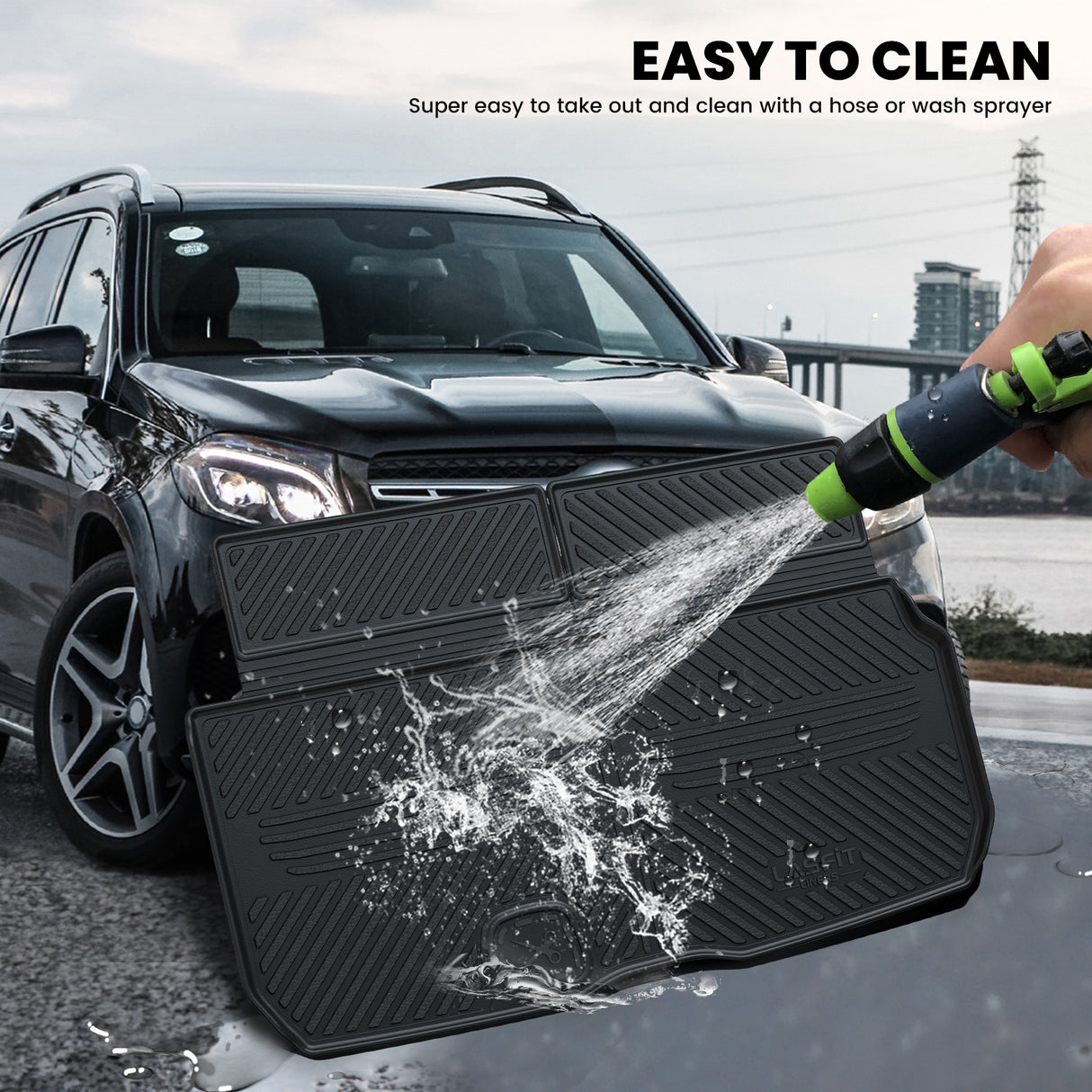 Fit for 2020-2025 Mercedes-Benz GLS Floor Mats/Cargo Mat