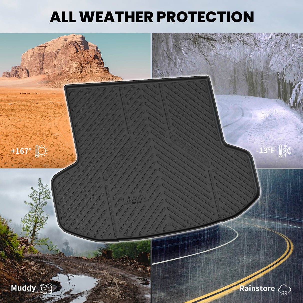 2020-2025 Nissan Versa Cargo Mat All Weather Protection