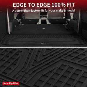 Fit for 2020-2025 Toyota Highlander Floor Mats or Cargo Mat, Fit 8 Seats Only