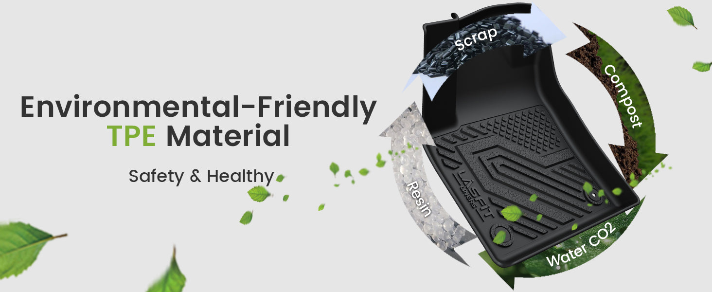 2020-2026 Volkswagen Atlas Cross Sport Floor Mats TPE