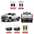 Lasfit led bulbs for 2020-2026 Chevrolet Silverado 2500/3500