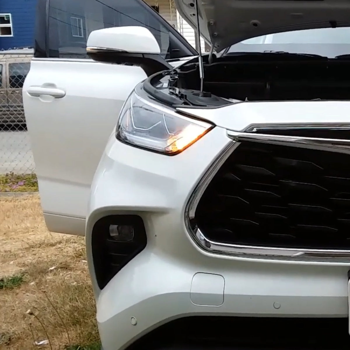 Lasfit 7443 led front turn signal lights fit for 2020-2026 Toyota Highlander