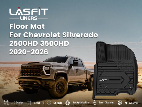 2020-2026 Chevrolet Silverado 2500HD 3500HD floor mats